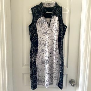 TAIL - Sleeveless Floral Print Golf Dress